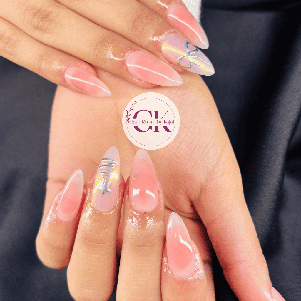 Luxury Press On Nails Elegant 3D Designs for Glamorous Moments Glam Room By Kajal