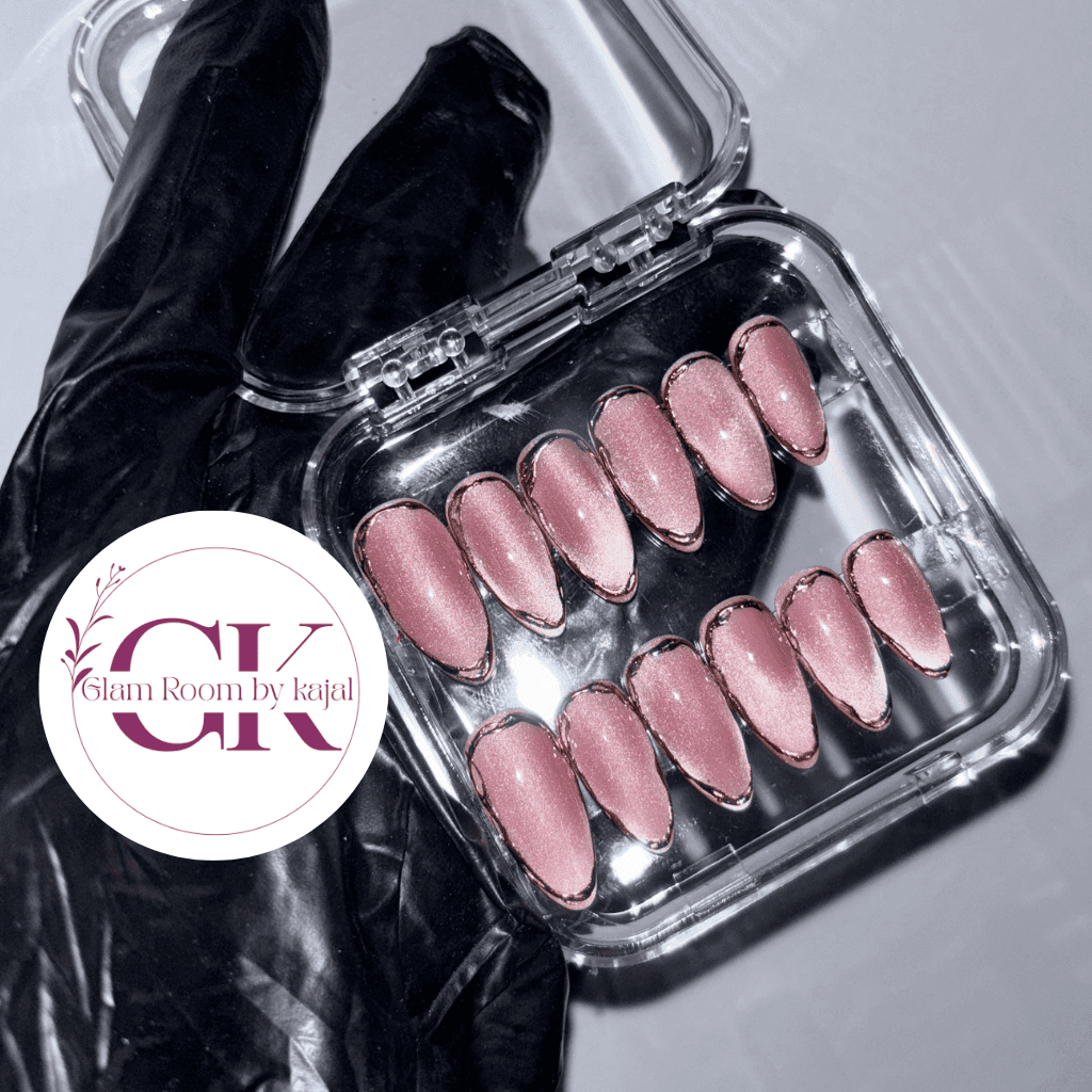 Rose Chrome Cat Eye Luxe Glam Room By Kajal