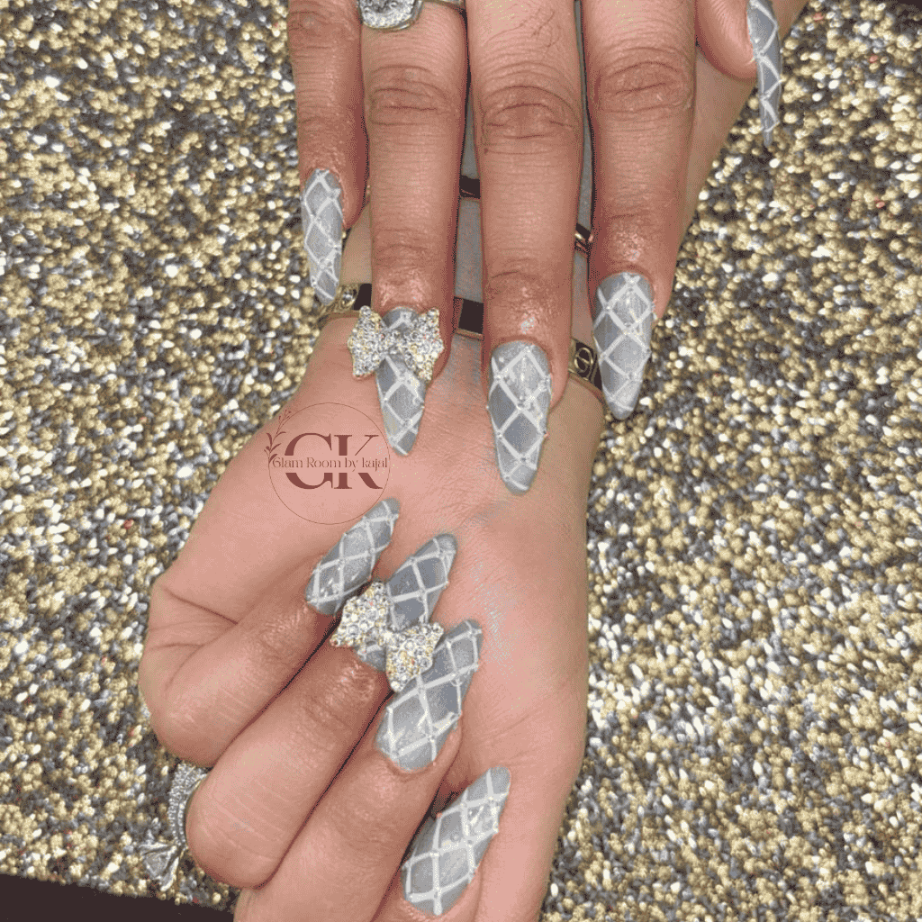Diamond Lattice Charm Glam Room By Kajal