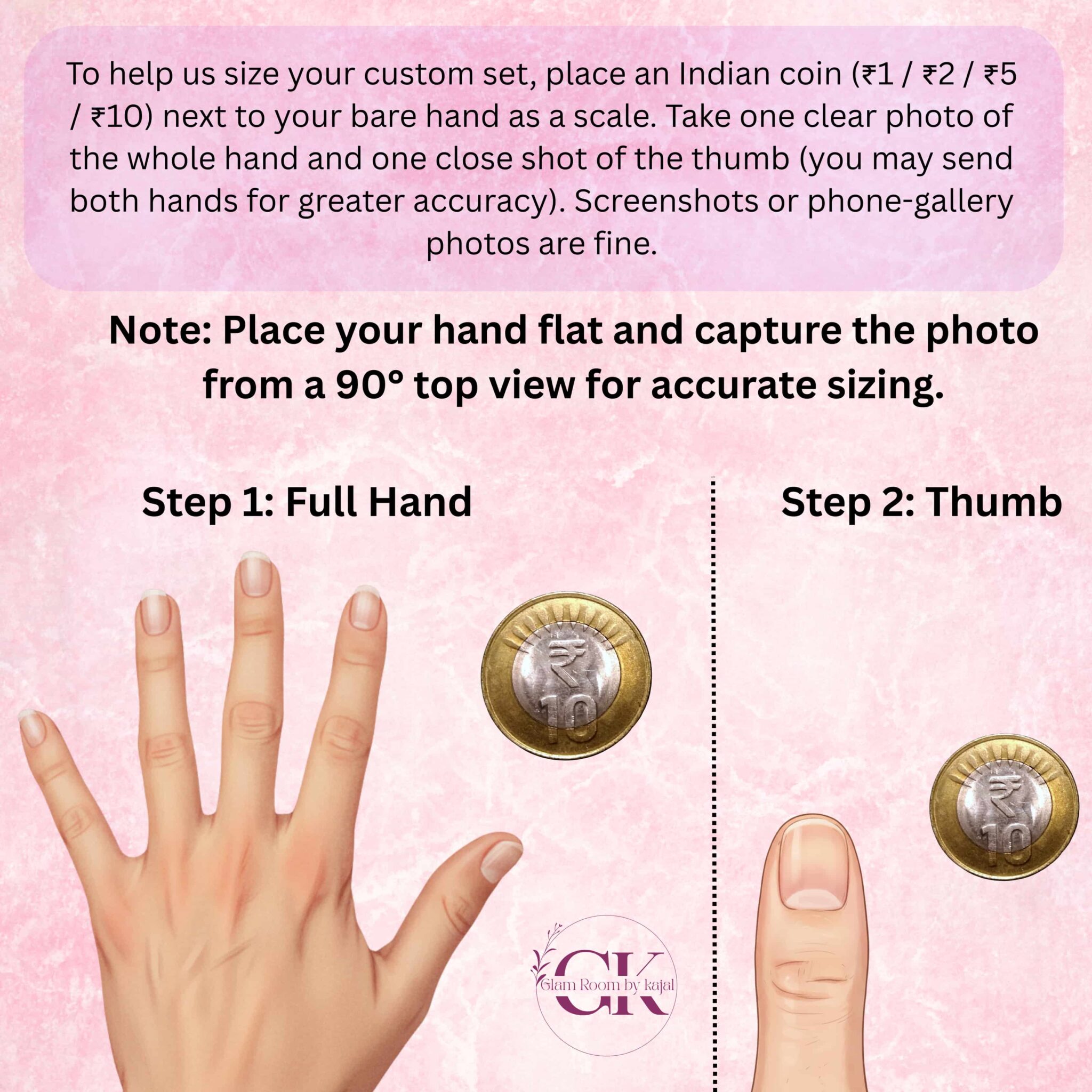 Size Guide - Glam room By Kajal